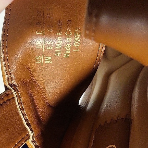 Franco Sarto Brown Owen Slingback 3" Chunky Block Heel Dress Sandal Size 9 - Picture 9 of 10